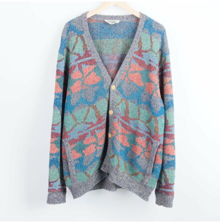 Missoni - Kofta - Zig Zag - Stickad - Herr - Premium Vintage