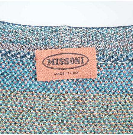 Missoni - Kofta - Stickad - Zig Zag - Herr - Premium Vintage