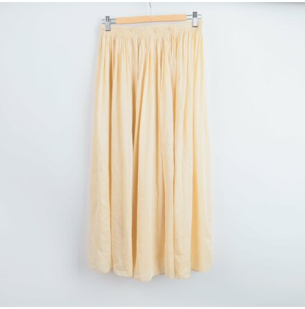 Jil Sander - Kjol - Gul - Linne - Siden - Premium Vintage