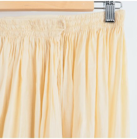 Jil Sander - Kjol - Gul - Linne - Siden - Premium Vintage