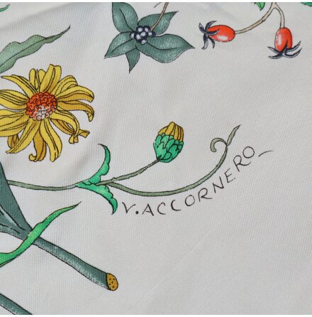 Gucci - Scarf - Flora - Siden - Premium Vintage