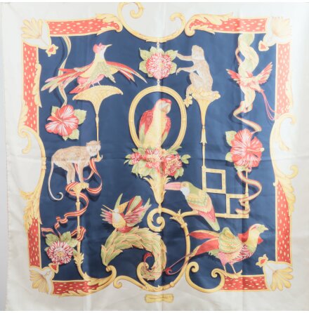 Salvatore Ferragamo - Scarf - Siden - Premium Vintage