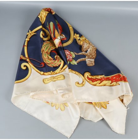 Salvatore Ferragamo - Scarf - Siden - Premium Vintage