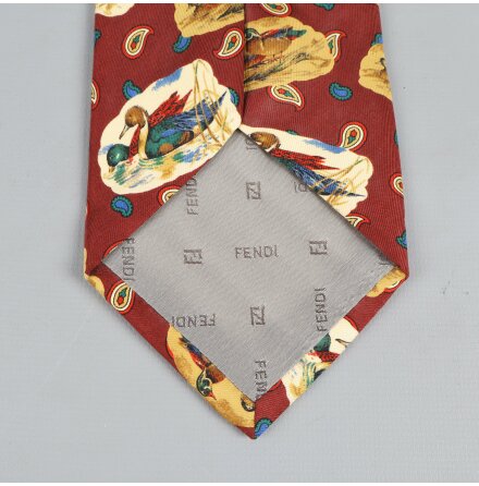 Fendi - Slips - Accessoar - Silke - Premium Vintage