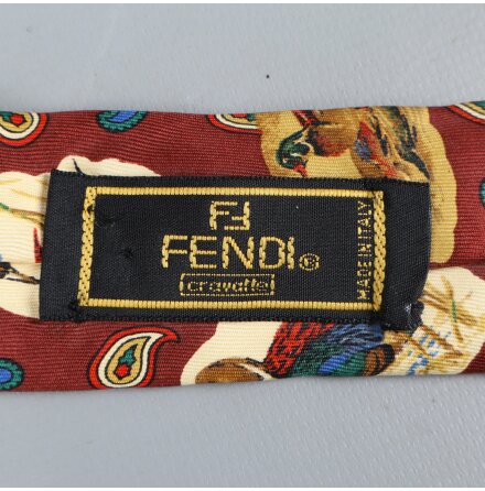 Fendi - Slips - Accessoar - Silke - Premium Vintage