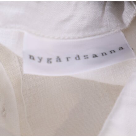 Nygrdsanna - Vit linneblus - stl. XS