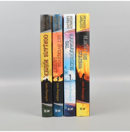 Bokpaket - John Flanagan - Spejarens lrling - Del 1-4 - Barn &amp; Ungdom
