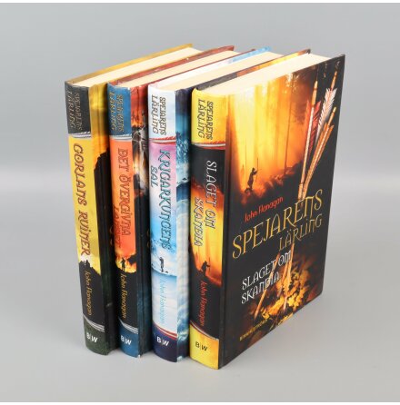 Bokpaket - John Flanagan - Spejarens lrling - Del 1-4 - Barn &amp; Ungdom