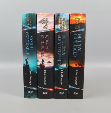 Bokpaket - John Flanagan - Spejarens lrling - Del 9-12 - Barn &amp; Ungdom