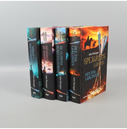 Bokpaket - John Flanagan - Spejarens lrling - Del 9-12 - Barn &amp; Ungdom