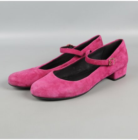 Vagabond - Ballerinaskor med Klack - Fuchsia - stl. 39