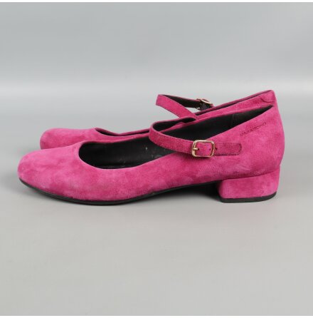 Vagabond - Ballerinaskor med Klack - Fuchsia - stl. 39