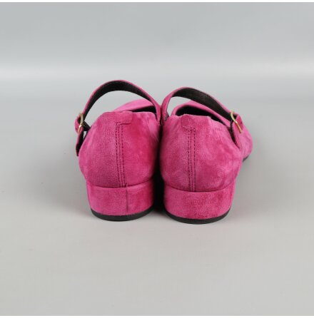 Vagabond - Ballerinaskor med Klack - Fuchsia - stl. 39
