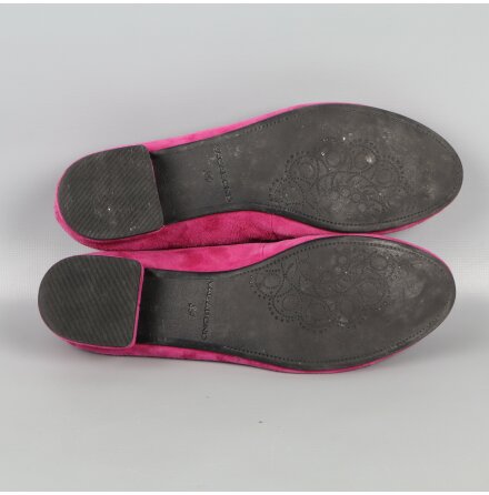 Vagabond - Ballerinaskor med Klack - Fuchsia - stl. 39