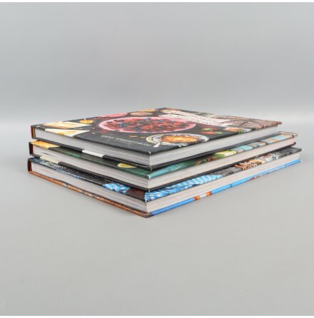 Bokpaket - Lena Sderstrm - Pizza, Hamburgare och Texmex, Cheesecakes &amp; Kladdkakor - 3st kokbcker - Mat &amp; Dryck