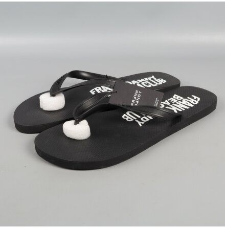 Frank Dandy - Flip Flops - Svart och Vit - stl. 44/45