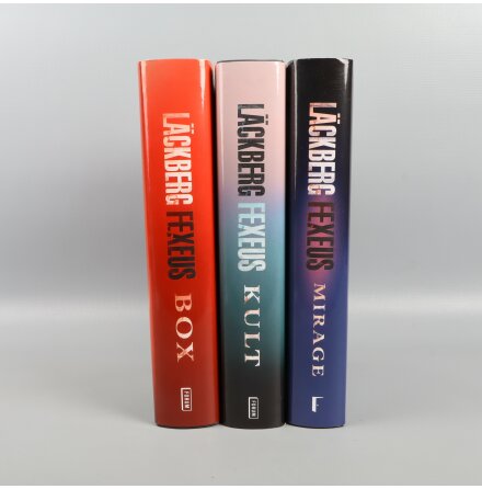 Bokpaket - Lckberg &amp; Fexeus - Box, Kult, Marage - 3st bcker - Sknlitteratur &amp; Deckare