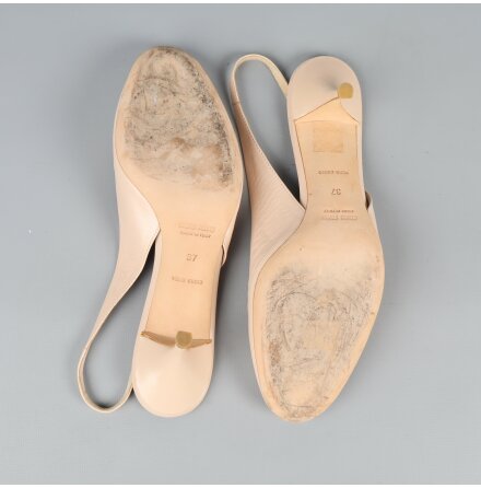 Miu Miu - Sko - Slingback - Klack - Rosa - Premium Vintage