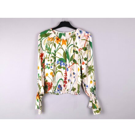 Rodebjer - Blommig Blus - stl. S
