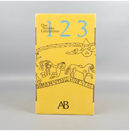 Bokpaket - Lars Lnnroth &amp; Sven Delblanc - Den svenska Litteraturen - 3 st bcker