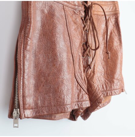 Alexander Wang - Shorts - Lder - Dam - Premium Vintage