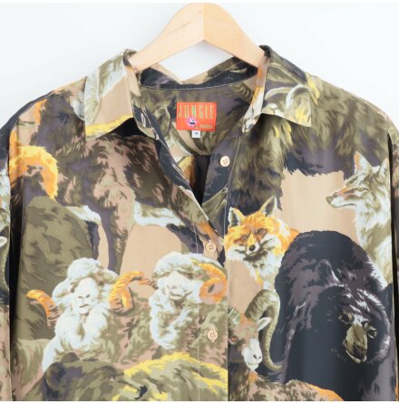 Kenzo - Skjortklnning - Animalprint - Premium Vintage