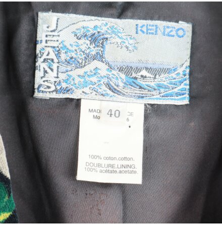 Kenzo - Kavaj - Dam - Blommig - Premium Vintage