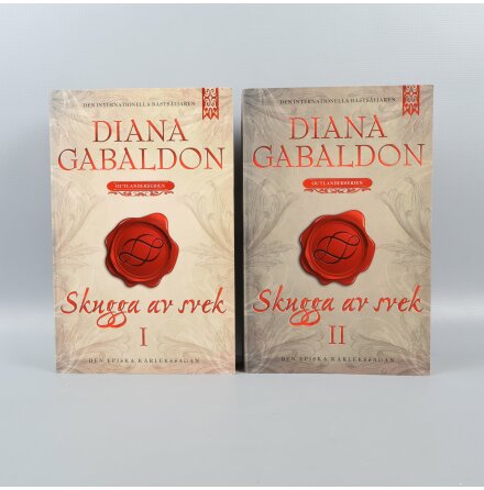 Bokpaket - Diana Gabaldon - Outlanderserien - Skugga av svek 1 &amp; 2 - Sknlitteratur &amp; Deckare