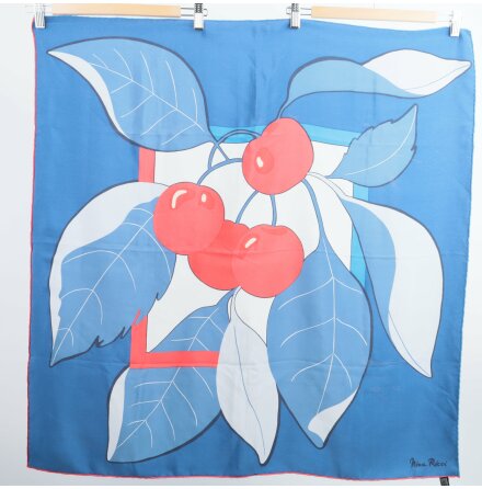 Nina Ricci - Scarf - Krsbr - Siden - Premium Vintage