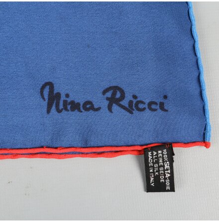 Nina Ricci - Scarf - Krsbr - Siden - Premium Vintage
