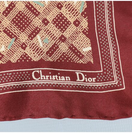 Christian Dior - Scarf - Vinrd - Siden - Premium Vintage