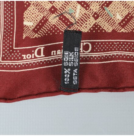 Christian Dior - Scarf - Vinrd - Siden - Premium Vintage