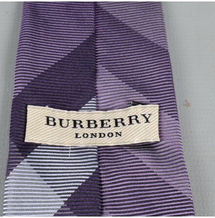 Burberry - Slips - Accessoar - Lila - Premium Vintage
