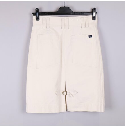 Gant - Naturvit Kjol - Stl. 38