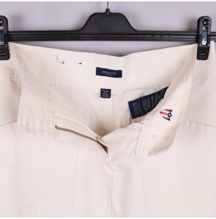 Gant - Naturvit Kjol - Stl. 38