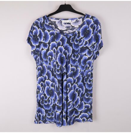 Masai - Mrkbl Blommig Blus - stl.  XL