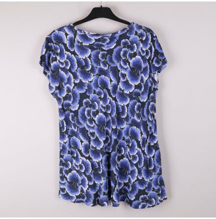Masai - Mrkbl Blommig Blus - stl.  XL