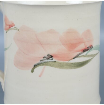 Paradis - Kanna med blommor - Hjd: 17.5cm