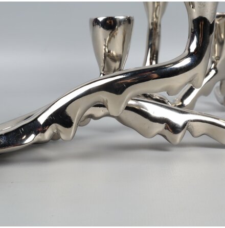 Ljusstake i Metall fr 5 Ljus 