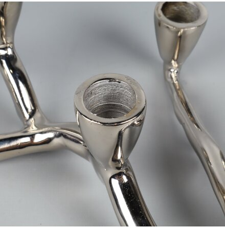 Ljusstake i Metall fr 5 Ljus 