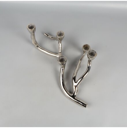 Ljusstake i Metall fr 5 Ljus 