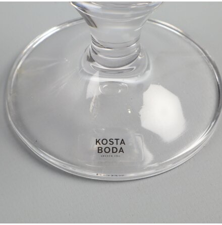Kosta Boda - Ulrica Hydman-Vallien - Friendship - lglas - 6-pack
