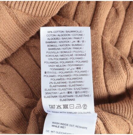 Gant - Brun stickad trja - stl. S