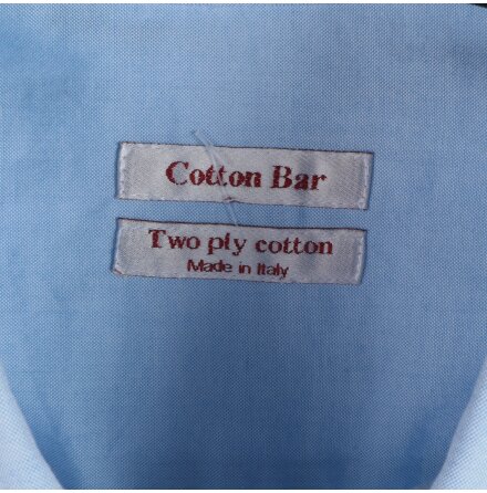 Cotton Bar - Skjorta - Ljusbl