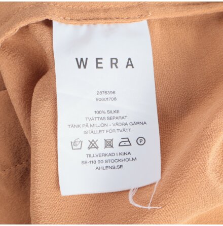 Wera - Ljusbrun Skjorta - stl. 38