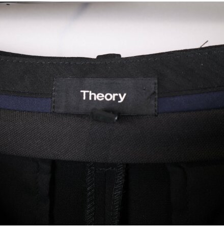 Theory - Svarta Byxor - Stl. S
