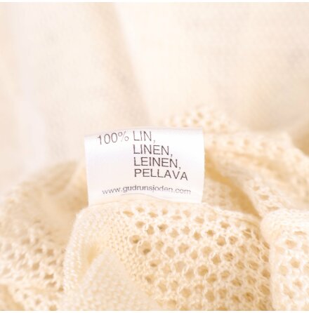 Gudrun Sjden - Grddvit Virkad Blus - Stl. M 