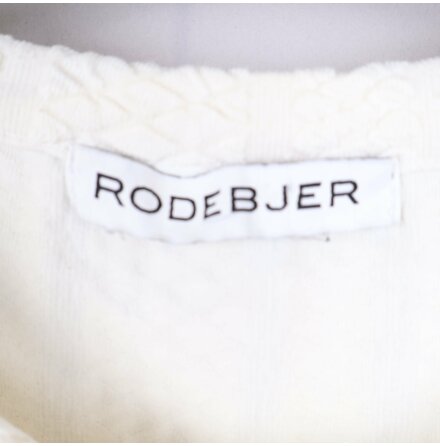 Rodebjer - Vit Klnning - Stl. S
