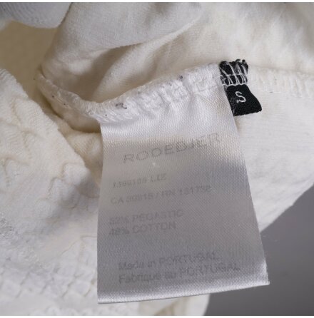 Rodebjer - Vit Klnning - Stl. S