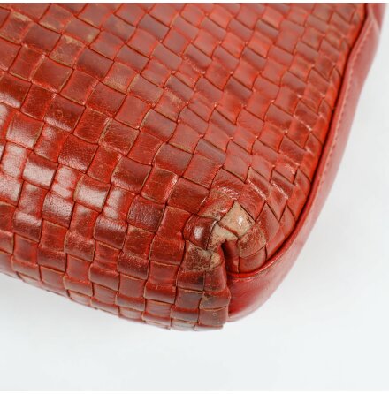 Fendi - Clutch - Handvska - Mrkrd - Fltad - Premium Vintage